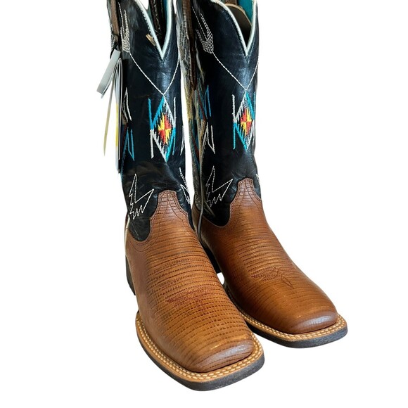 Ariat boots Ladies Sz 6 NEW W Tags Frontier Chimayo Kona Brown Western Boots 1… - Picture 1 of 16